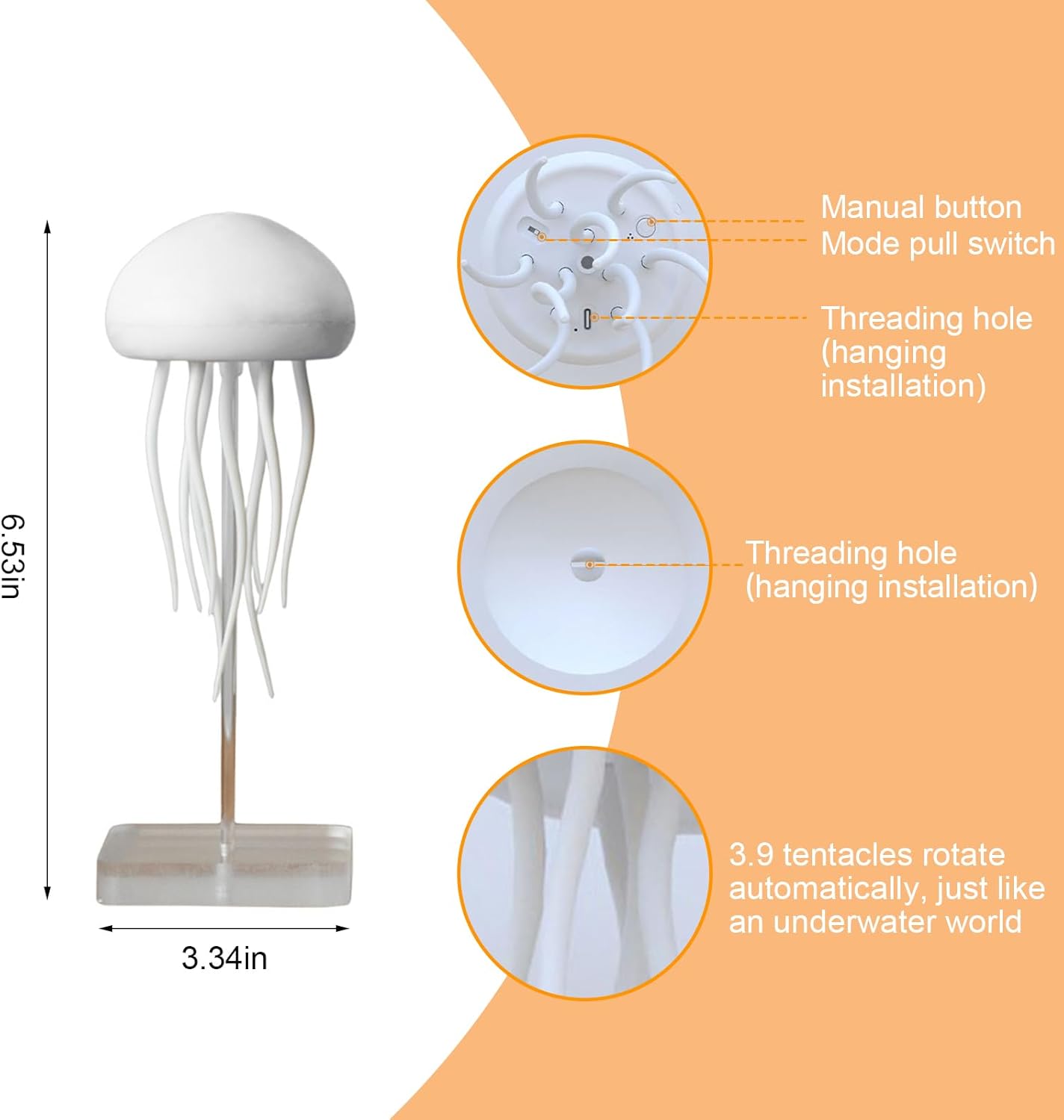 Jellyfish Bedside Lamp